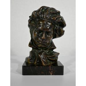 Bronze « Beethoven » De P. Le Faguays -1930