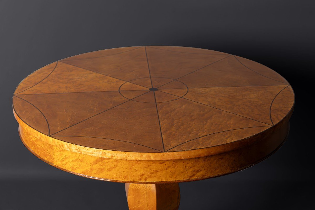 Charles X Pedestal Table-photo-3