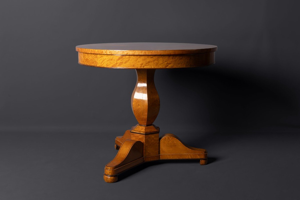 Charles X Pedestal Table-photo-2