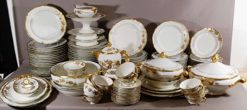 ② Ancien Service de table Porcelaine de Limoges — Antiquités