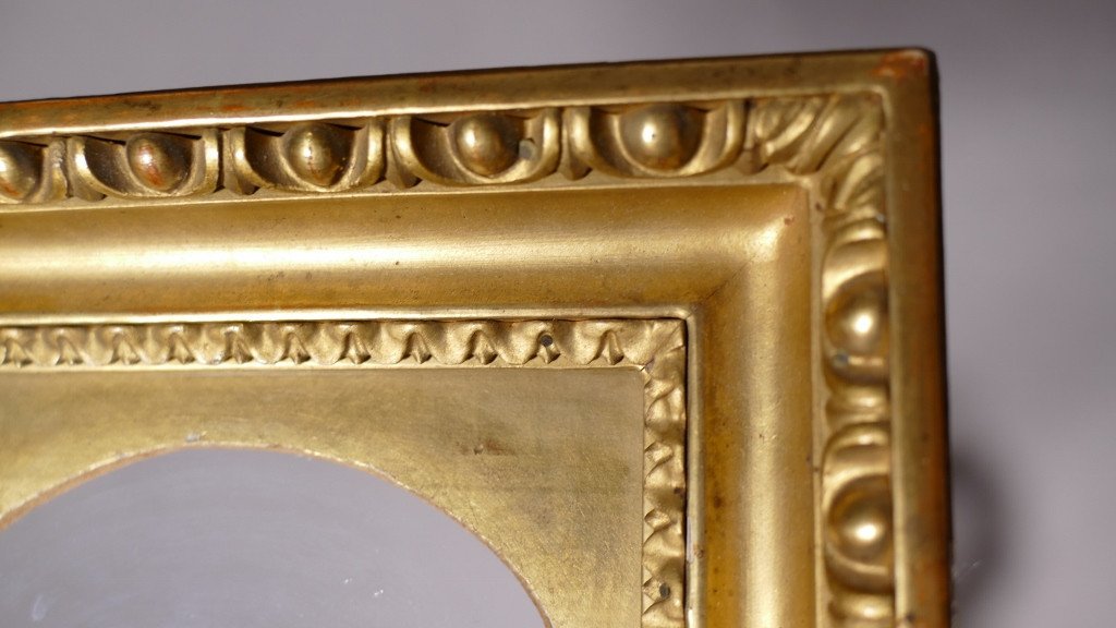 Neoclassical Style Gilt Wood Frame, Early XIXth Century-photo-3