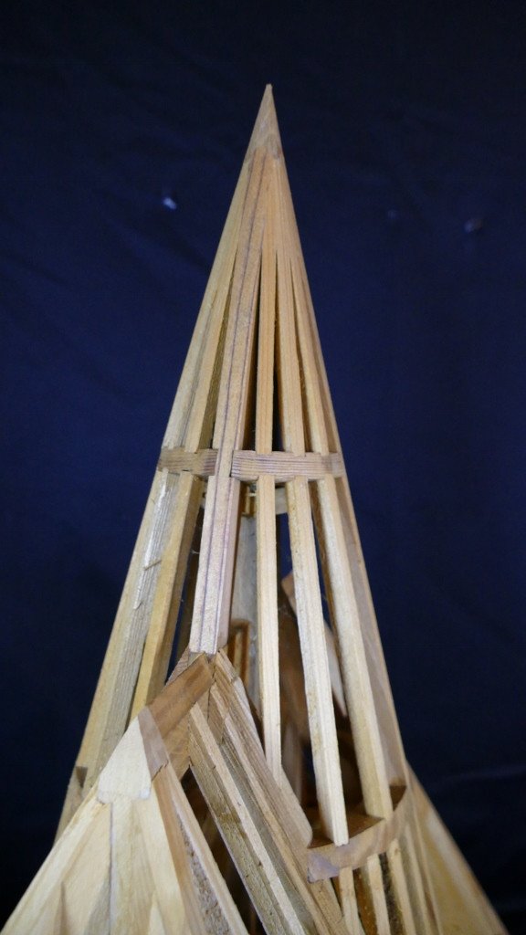 Companion Carpenter Master's Framework, Scale Model Early 20th Century-photo-3