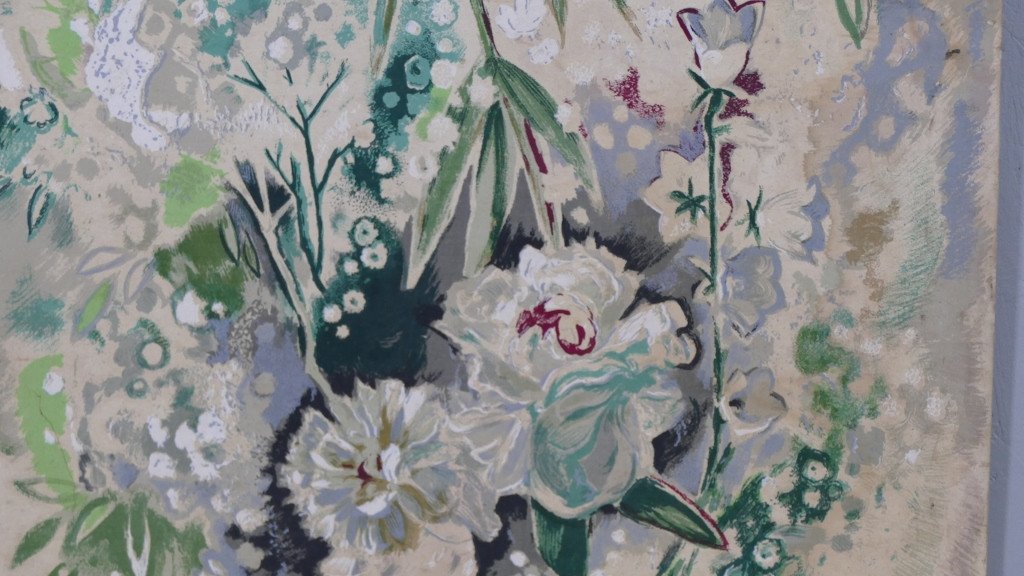 Jacques Henri Lartigue, Floral Composition, Printing And Stencil, 20th Century-photo-3