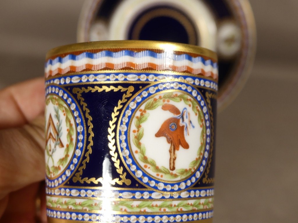 Cup Of Light, Raynaud Porcelain Limoges, Revolution, Freemasonry-photo-2