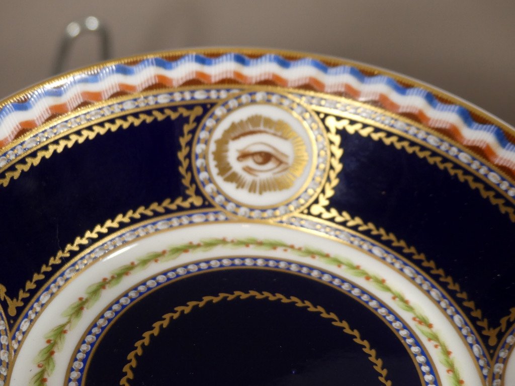 Cup Of Light, Raynaud Porcelain Limoges, Revolution, Freemasonry-photo-5