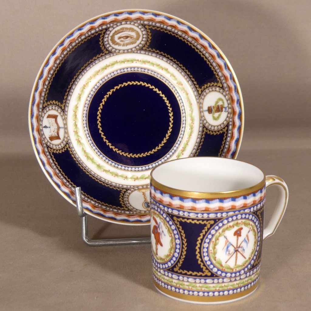 Cup Of Light, Raynaud Porcelain Limoges, Revolution, Freemasonry