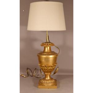 Lamp In Golden Wood XVIII