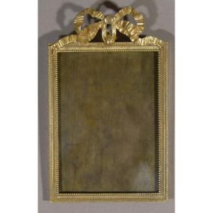 Louis XVI Photo Frame In Gilt Bronze, Late 19th Century