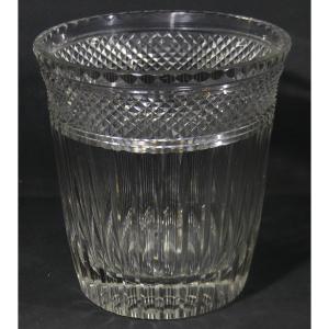 Champagne Bucket Or Large Cut Crystal Vase, Early 20th Century