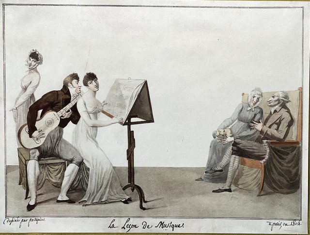18th Century Drawing / Watercolor By Pierre Pasquier 1731-1806-photo-4