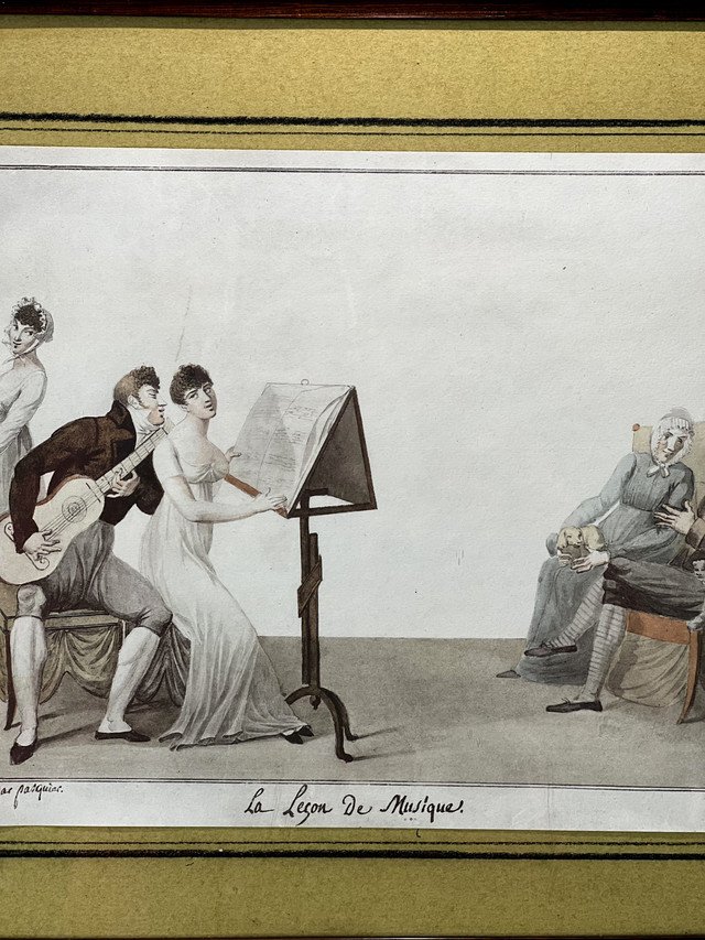 18th Century Drawing / Watercolor By Pierre Pasquier 1731-1806-photo-7