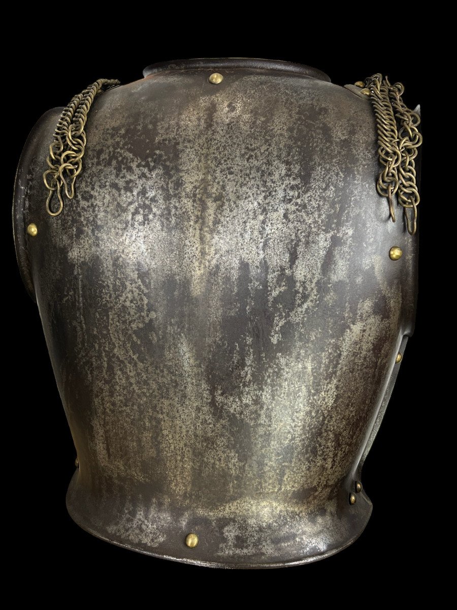 Cuirasse De Cuirassier En Tôle De Fer / Manufure d'Armes De Chatlt 1831-photo-4