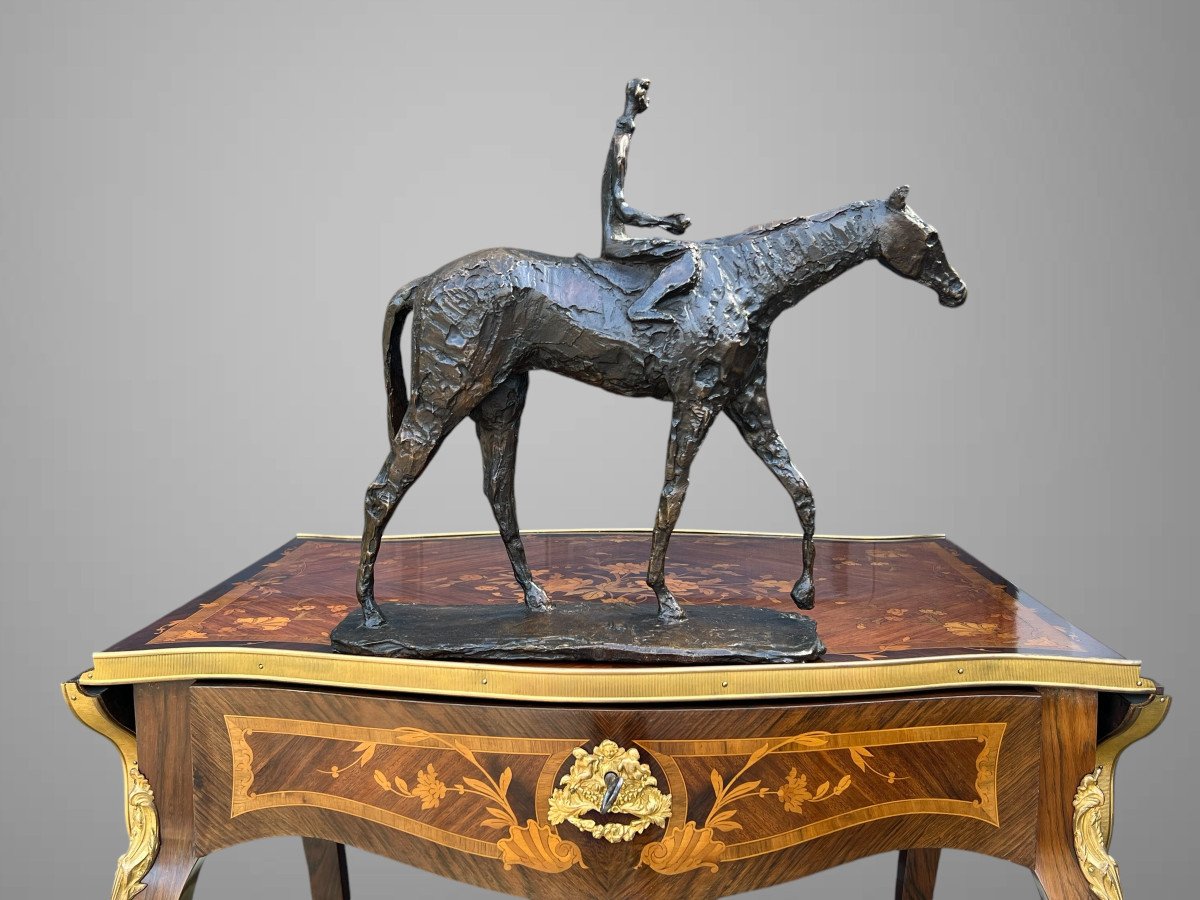 20th Century Bronze Sculpture Signed By Louis Leygue No. 7/8 Stamp Foundry Susse Paris-photo-6