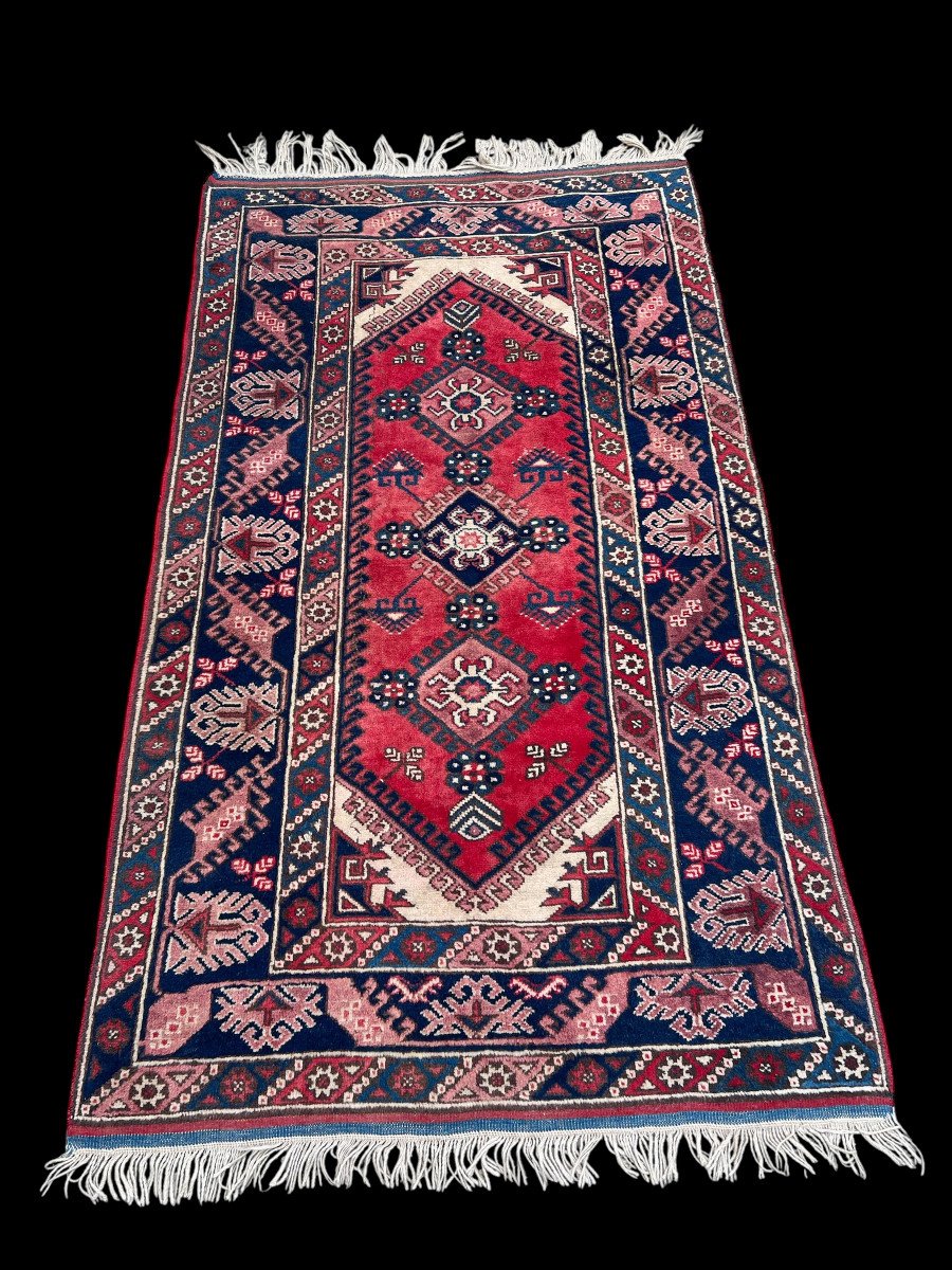 Turkish Handmade Knotted Wool Rugs 210cm X 116cm-photo-3