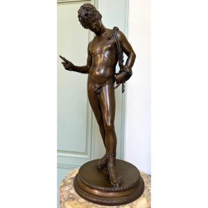 Bronze Grand Tour De Dionysos — Précédemment Identifiée Comme Narcisse 