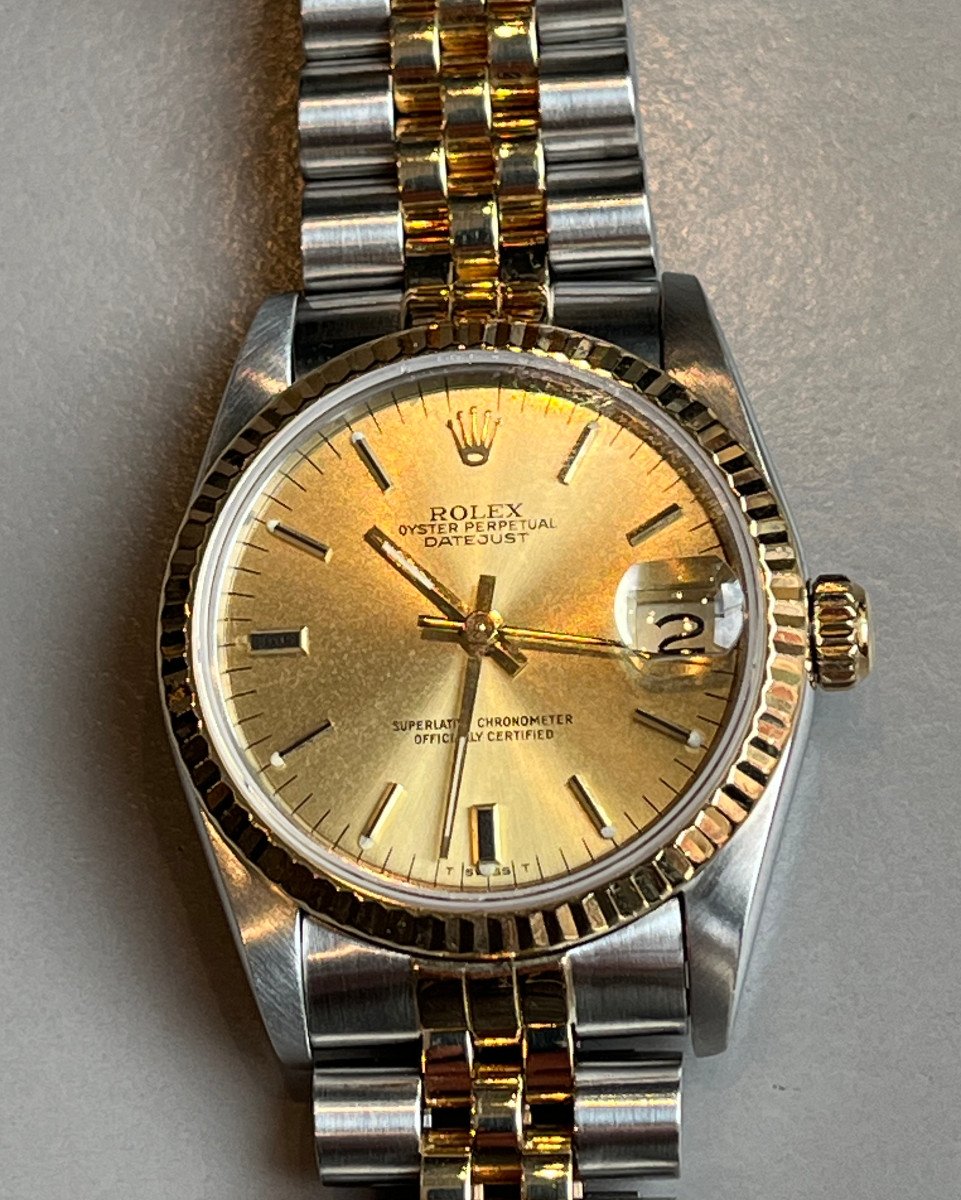 Rolex Date Just 31 Gold/steel.-photo-2