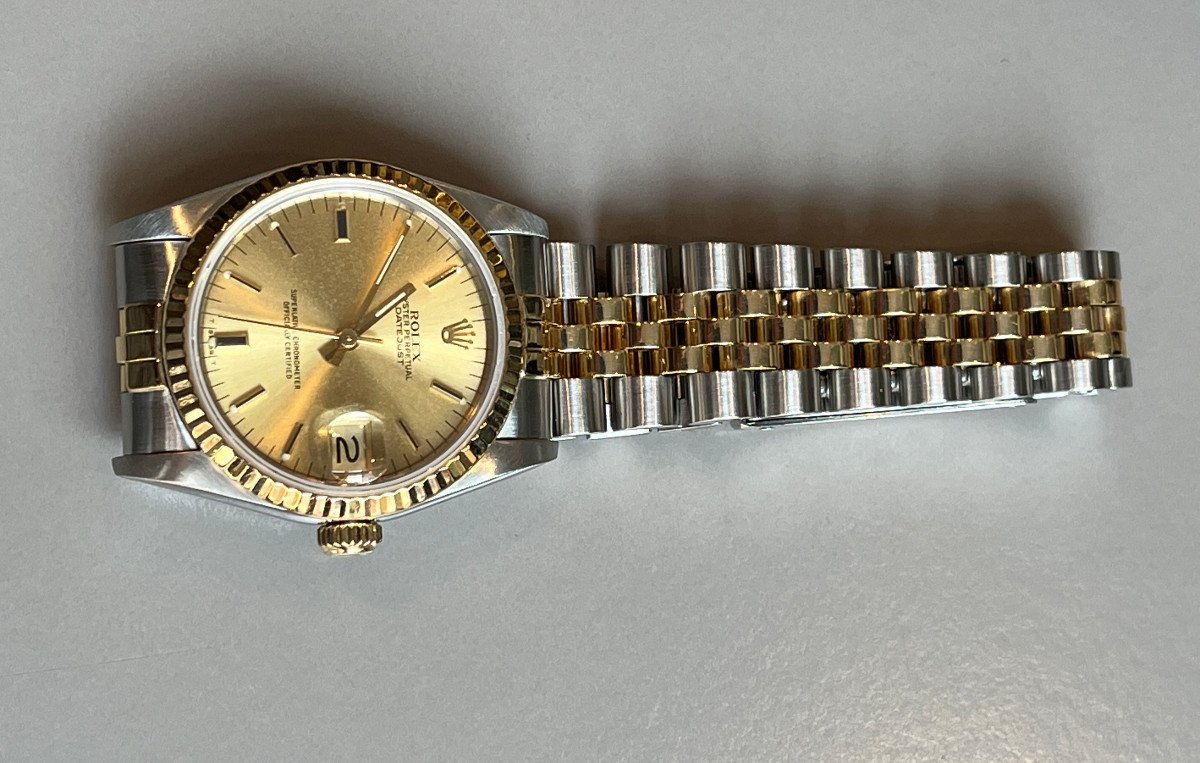 Rolex Date Just 31 Gold/steel.-photo-4