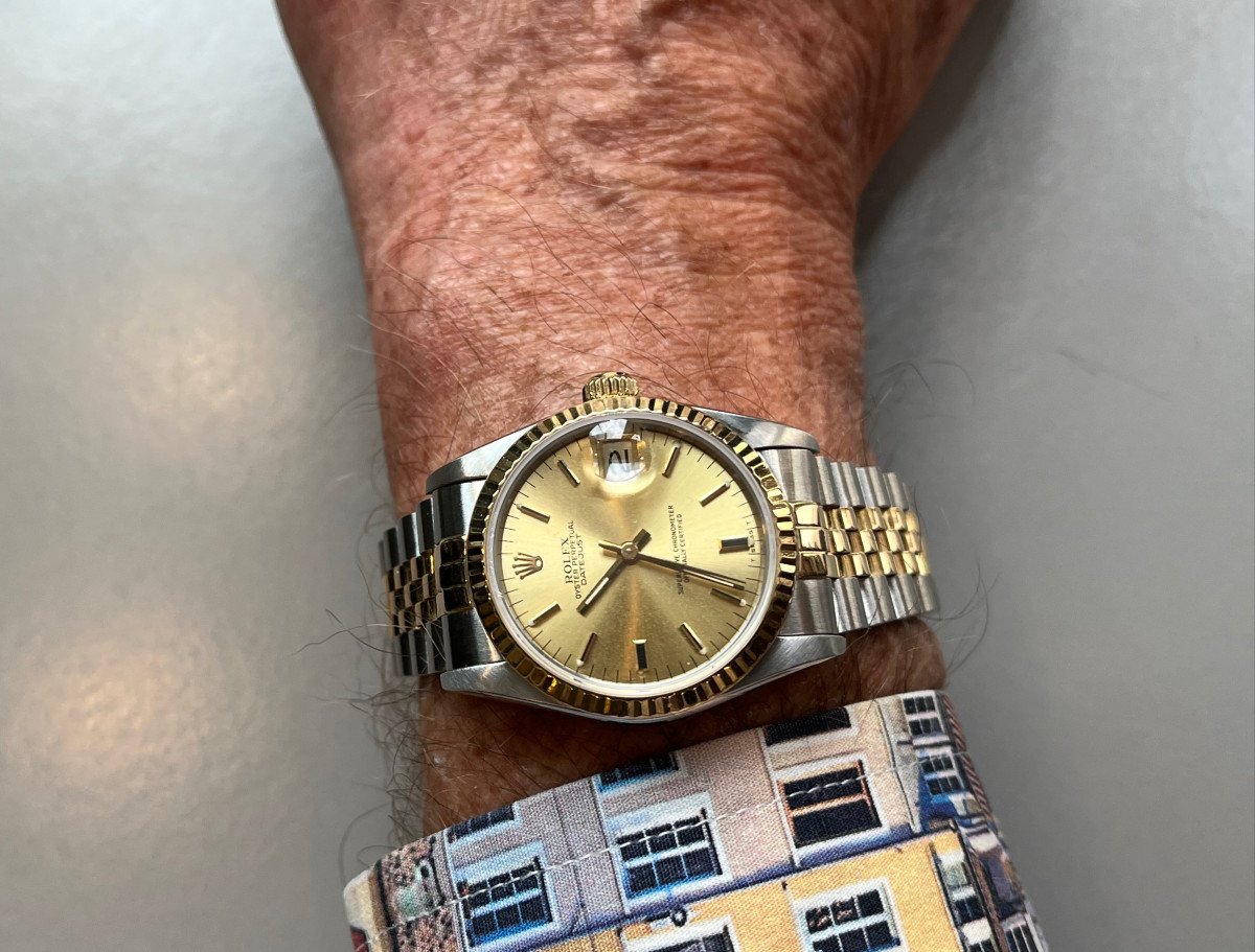 Rolex Date Just 31 Gold/steel.-photo-5