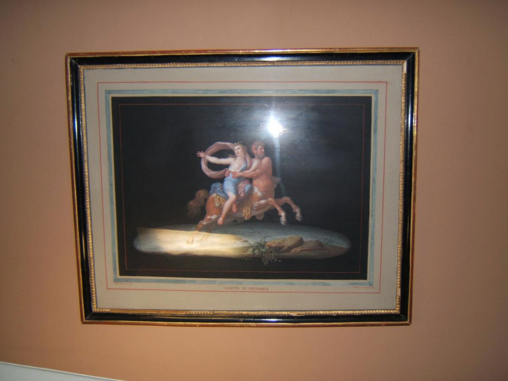 Pair Of Gouache Signed Felice Santolini Late 18th-photo-2