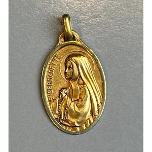 Saint Therese Of A. Augis Gold Medal.