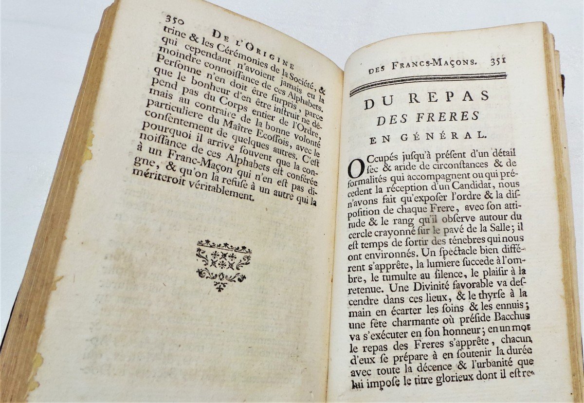 LIVRE " LES MACONS ECRASES" DE 1762-SUITE DU LIVRE "L'ORDRE DES MACONS TRAHI "-photo-8