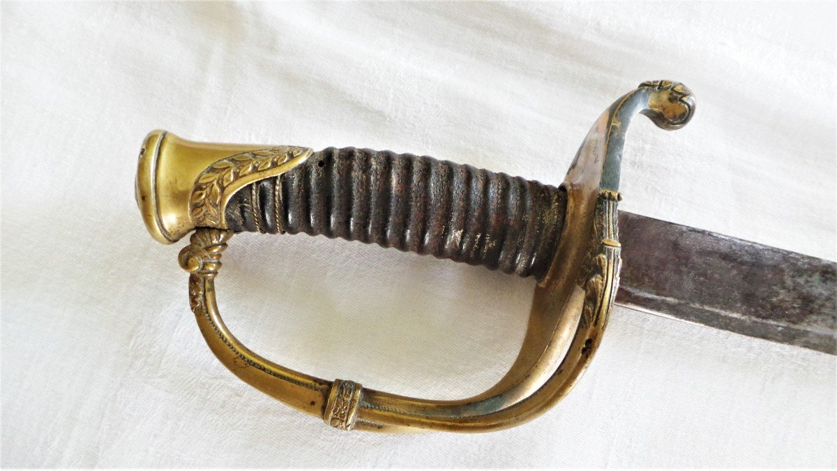 SABRE D'OFFICIER -1821 - " LIBERTE-ORDRE PUBLIC" - GARDE NATIONALE- XIX°-photo-5