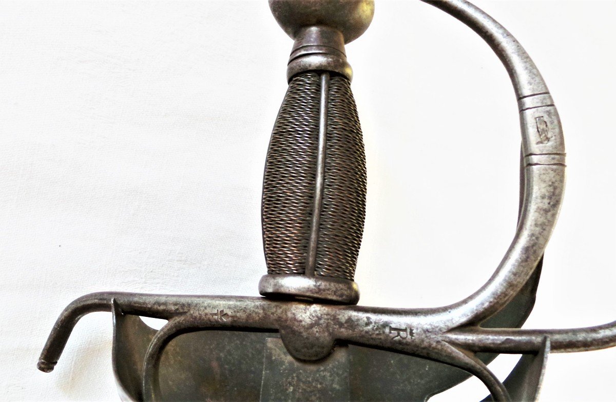 Spain - XVIII° - Cavalry Sword 1798 - Charles IV Period - King Of Spain.-photo-3