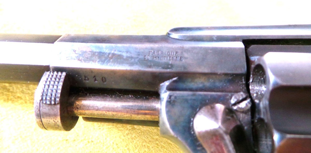 REVOLVER " MAQUAIRE " MODELE " BABY " DE LA MANUFACTURE  DE ST-ETIENNE - CAL 320 - XIX°-photo-2