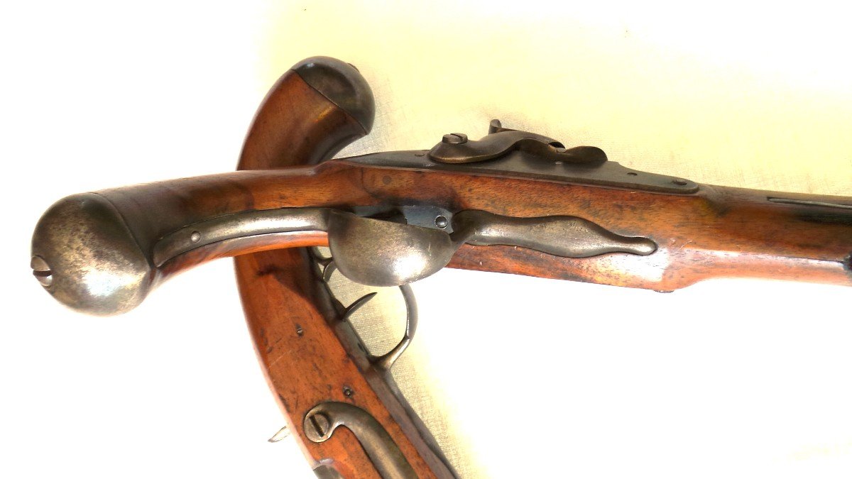 PAIRE DE PISTOLET D'ARCON D EPOQUE REVOLUTIONNAIRE - FRANCE - XVIII°-photo-6