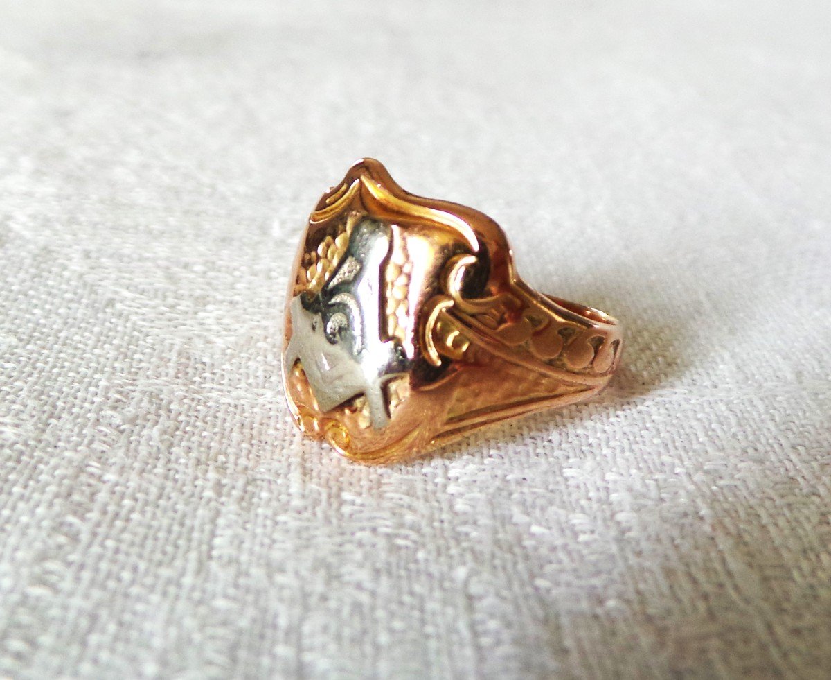 Gold Masonic Ring -photo-2