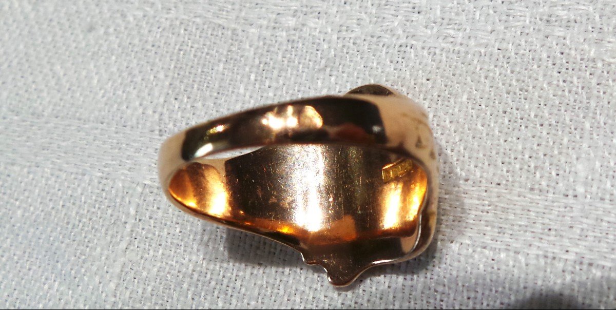 Gold Masonic Ring -photo-3