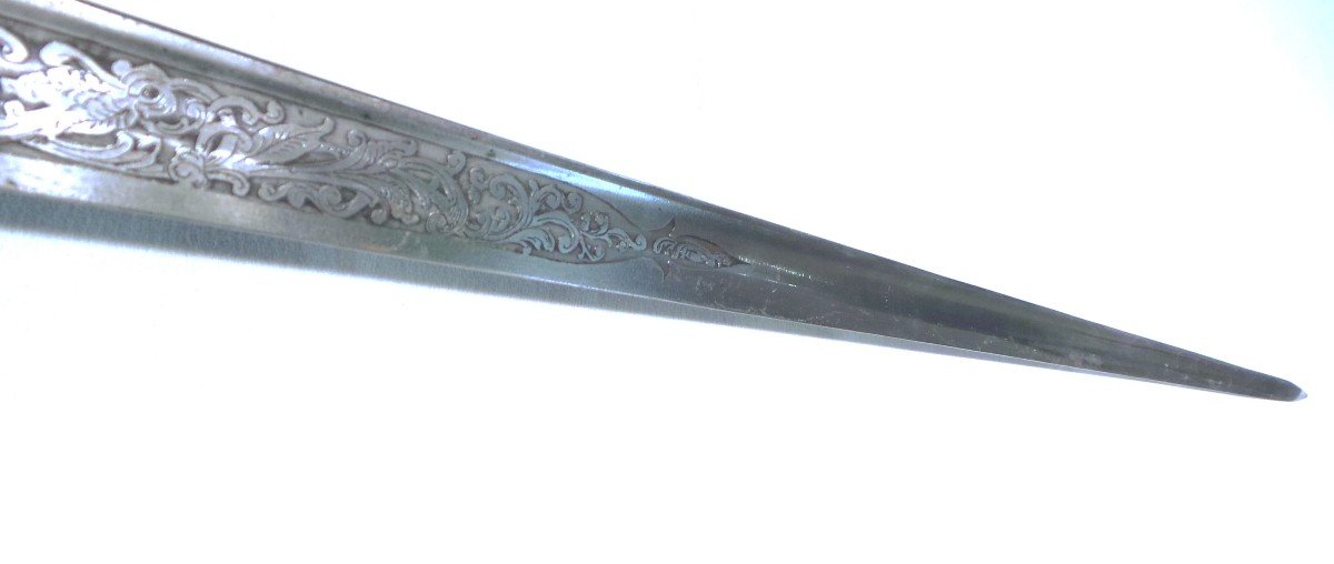 Strong Company Sword Of The King's Musketeer - Model 1762 To 1775 - Former Monarchy - 19th Century-photo-6