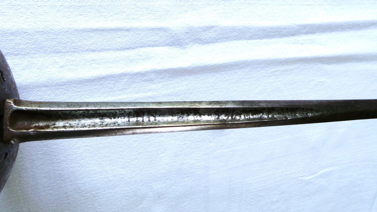 Rapier Sword - Taza - XVII° - XVIII° - Blade Signed: "i Hn" - Solingen-photo-4