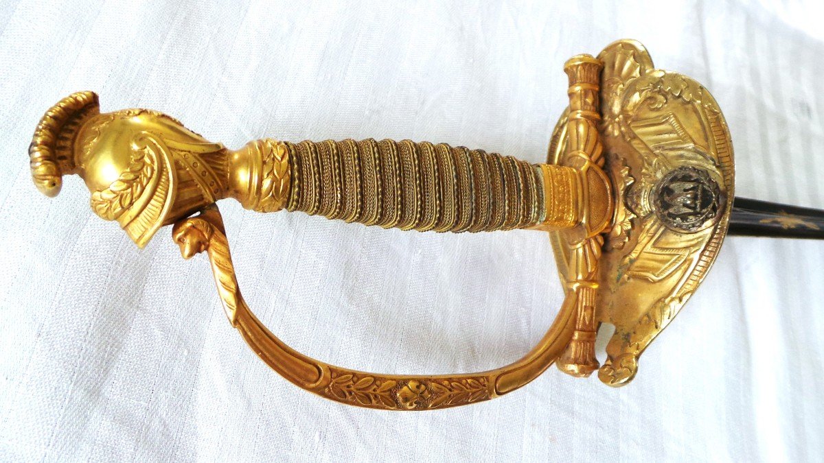 Gendarmerie Officer's Sword Of The King's House -mod 1814 -restoration- XIX°