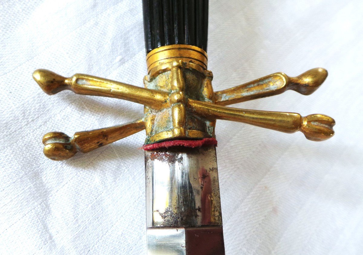 Masonic Dagger Of Grand Elect - Knight Kadosh - 30° Degree Reaa - XIX°-photo-3