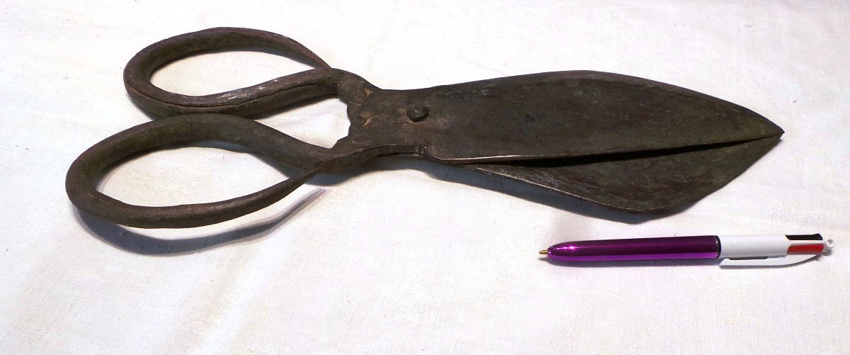 Pairs Of Glassblower's Scissors - XVIII°-photo-3