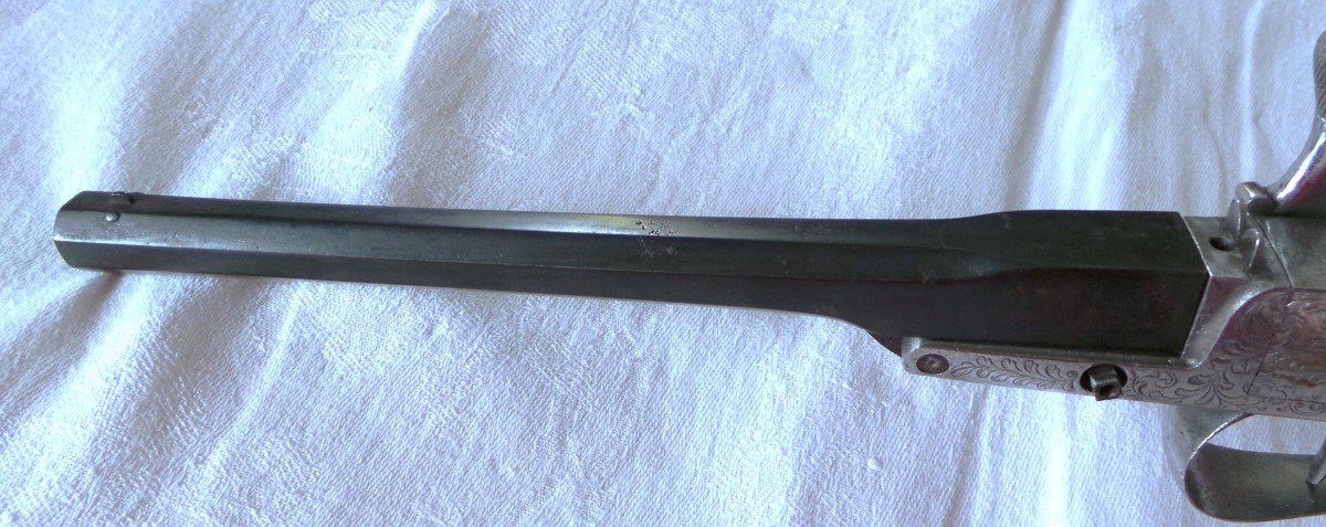 PISTOLET DE TIR TYPE GASTINE RENETTE - II° EMPIRE - XIX°-photo-8