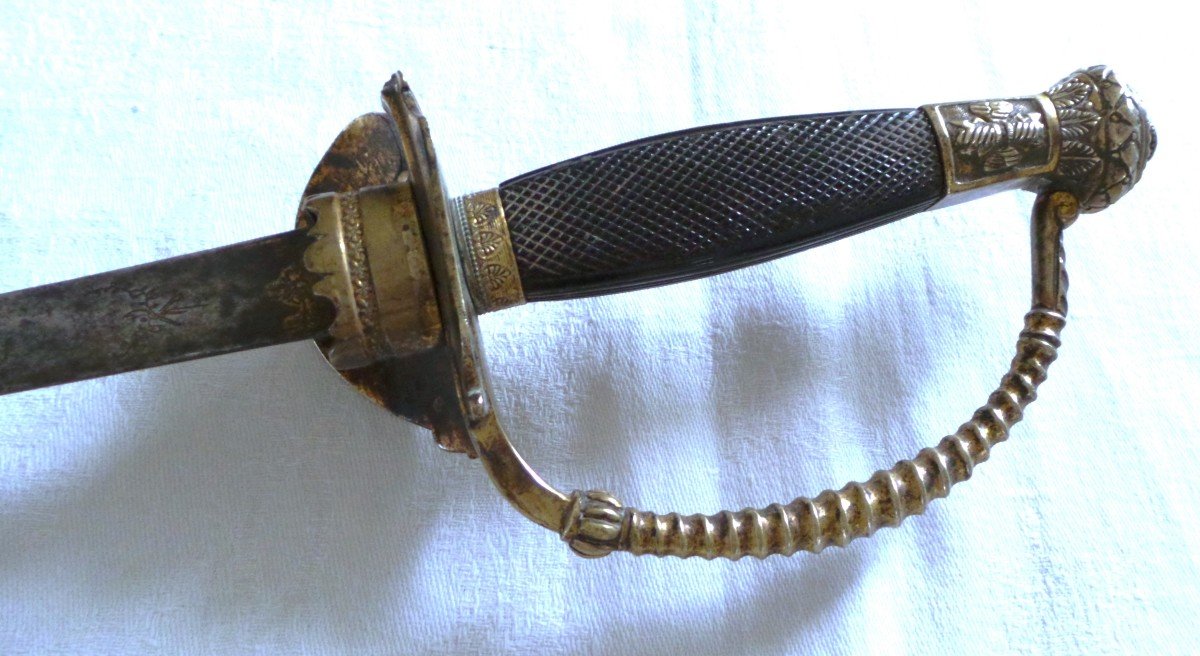 1st Empire - Officer's Sword - 19th Century - 1804 - 1814-photo-3