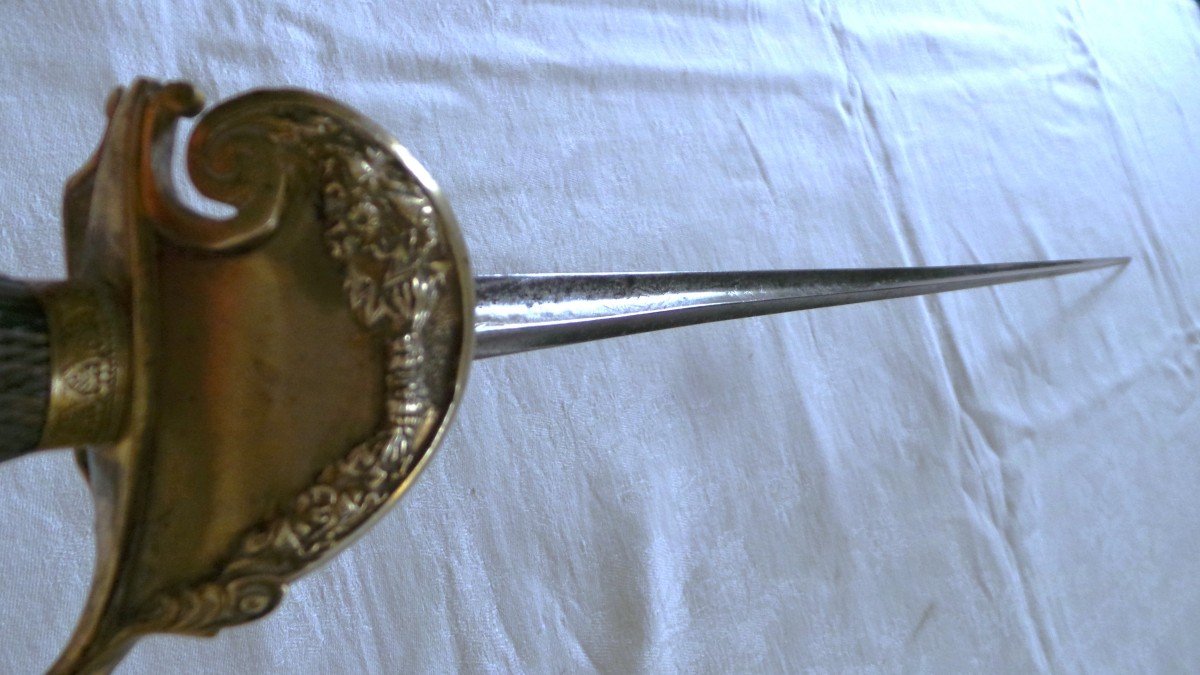 1ER EMPIRE - EPEE D'OFFICER - XIX° - 1804 - 1814-photo-3