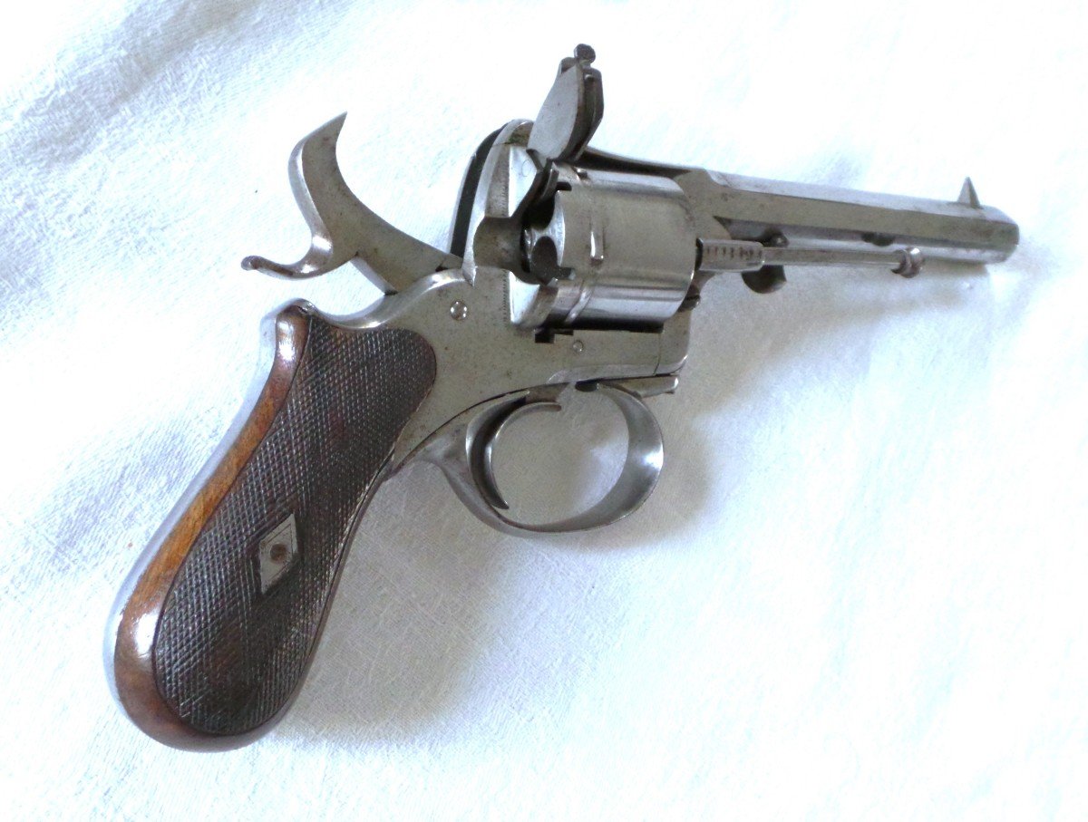 Pin Revolver - "cb-merrem" - Germany Berlin - 1860-70 - Cal 9 Mm.-photo-4