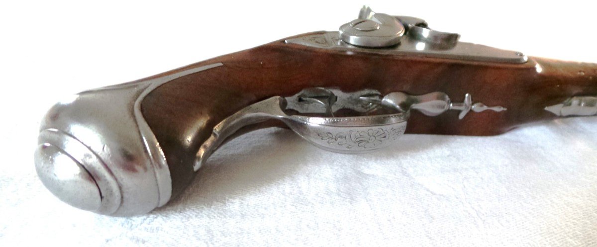 1 ER EMPIRE - PISTOLET DE VOYAGE " LEPAGE " - 1779 - 1822 --photo-3