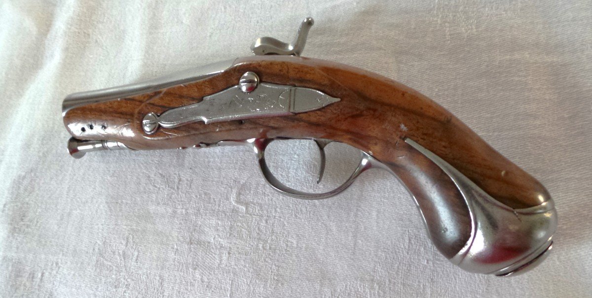 1 ER EMPIRE - PISTOLET DE VOYAGE " LEPAGE " - 1779 - 1822 --photo-6