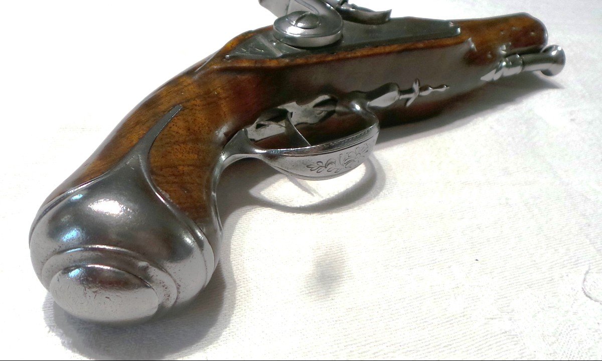 1 ER EMPIRE - PISTOLET DE VOYAGE " LEPAGE " - 1779 - 1822 --photo-7