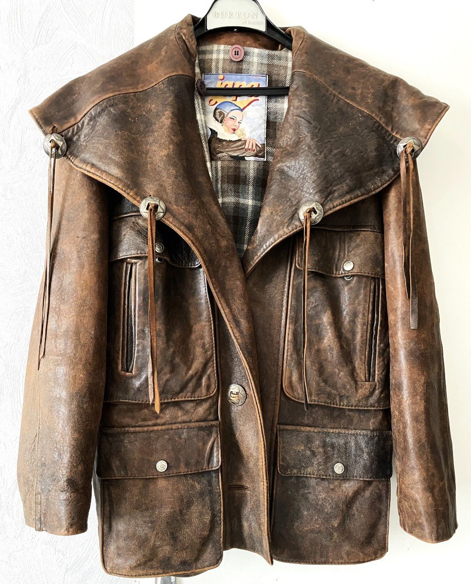 Men's "japa" Leather Jacket - 1970-1980