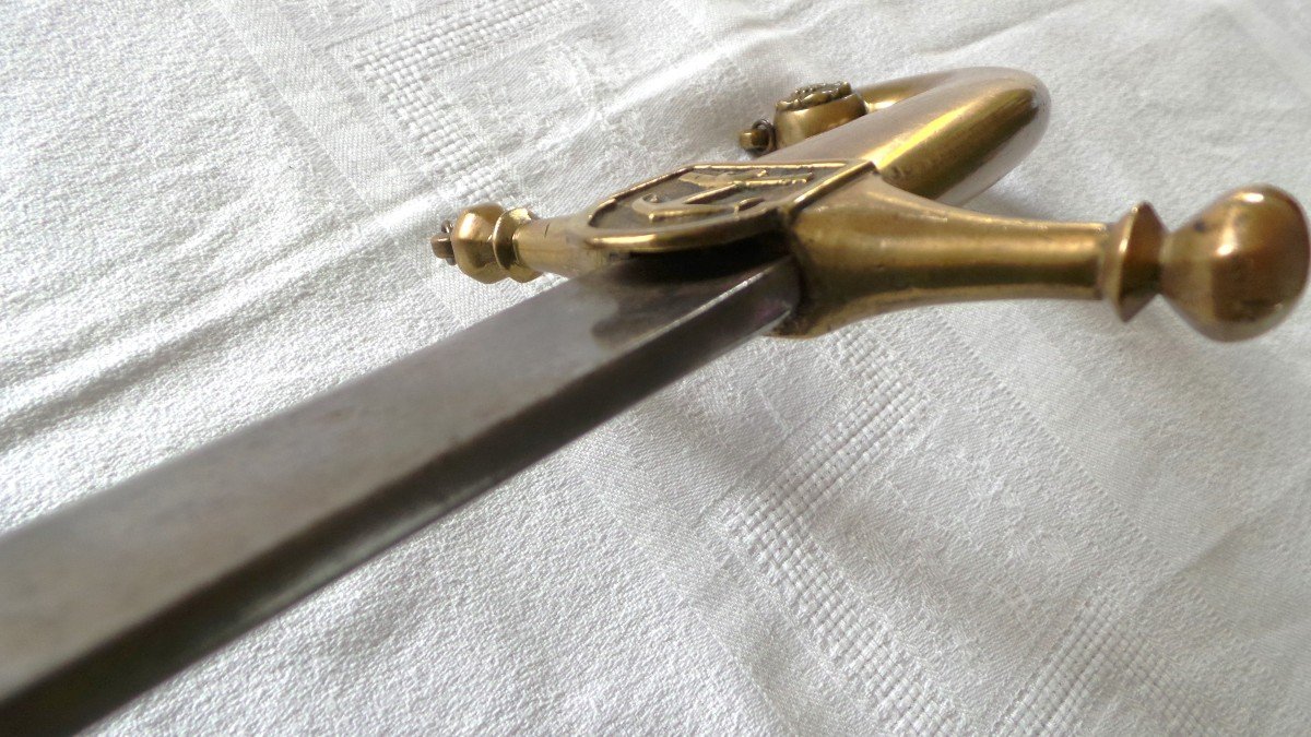 Consulate - 1st Empire - Sabre Of The Gendamerie Troops Of The Ports And Arsenals-photo-7