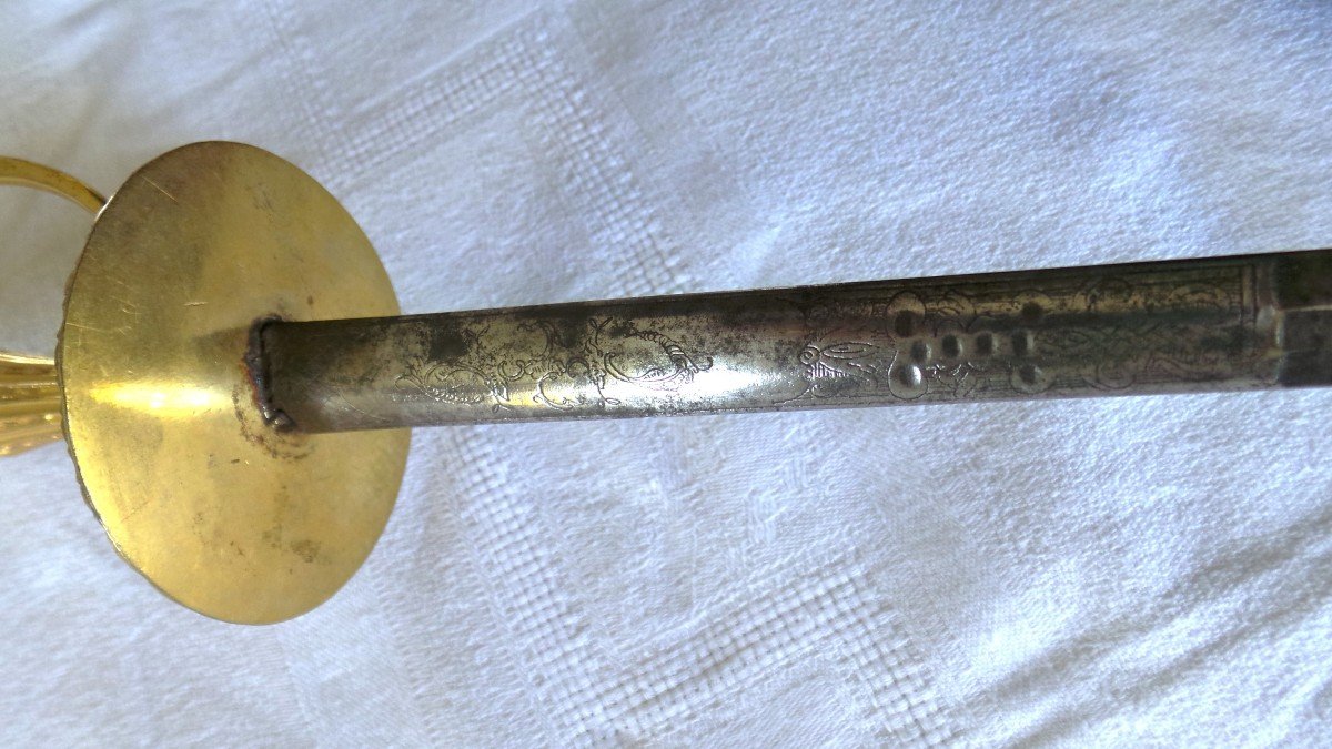 Court Sword - Louis XVI - 1775 - 18th Century-photo-2