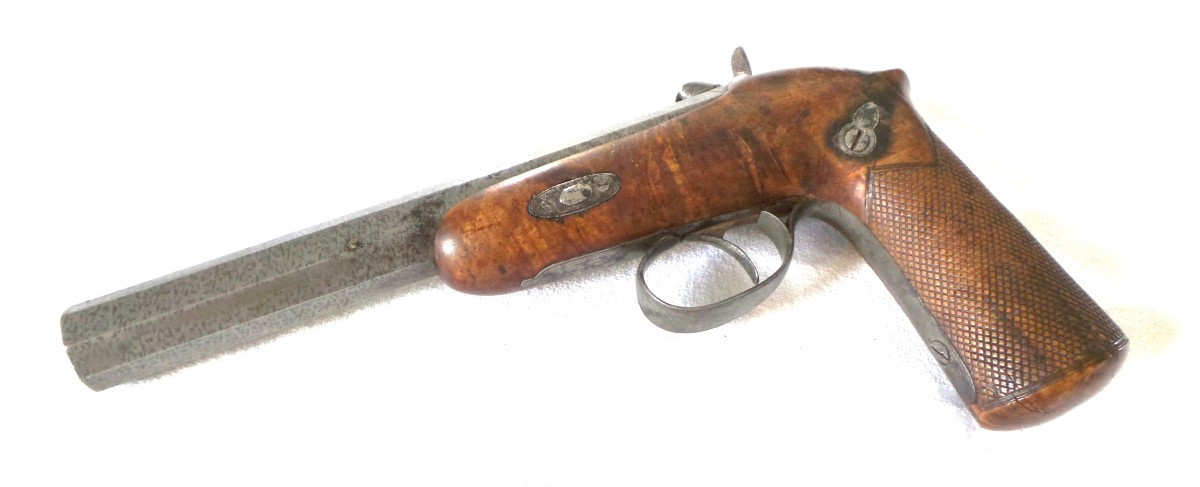 Percussion Pistol "henri Gustave Delvigne - 1800-1876" - Cal 14 - 19th Century --photo-2