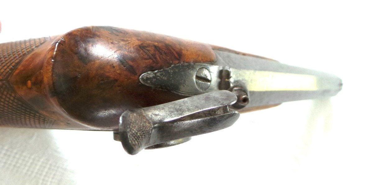 Percussion Pistol "henri Gustave Delvigne - 1800-1876" - Cal 14 - 19th Century --photo-4