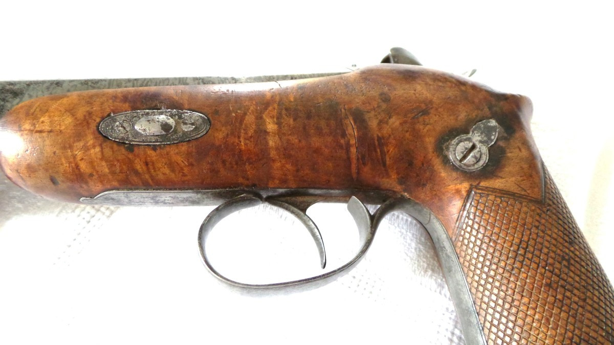 Percussion Pistol "henri Gustave Delvigne - 1800-1876" - Cal 14 - 19th Century --photo-4