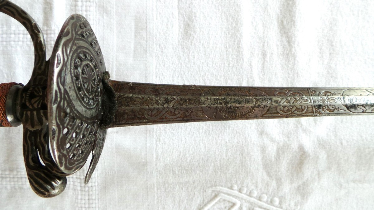 EPEE DE COUR - " LOUIS XV - LOUIS XVI " -  XVIII°-photo-7